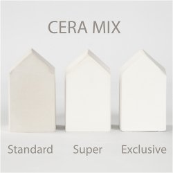 Cera-Mix Standard Modelgips, lys gr&aring;, 1 kg