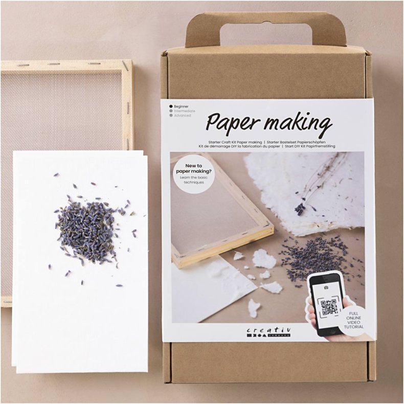 Start DIY Kit Papirfremstilling, 1 pk.