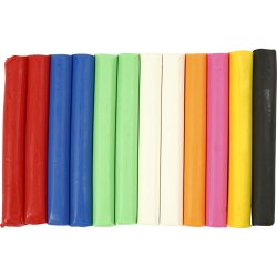 Modellervoks, ass. farver, 200 g/ 1 pk.
