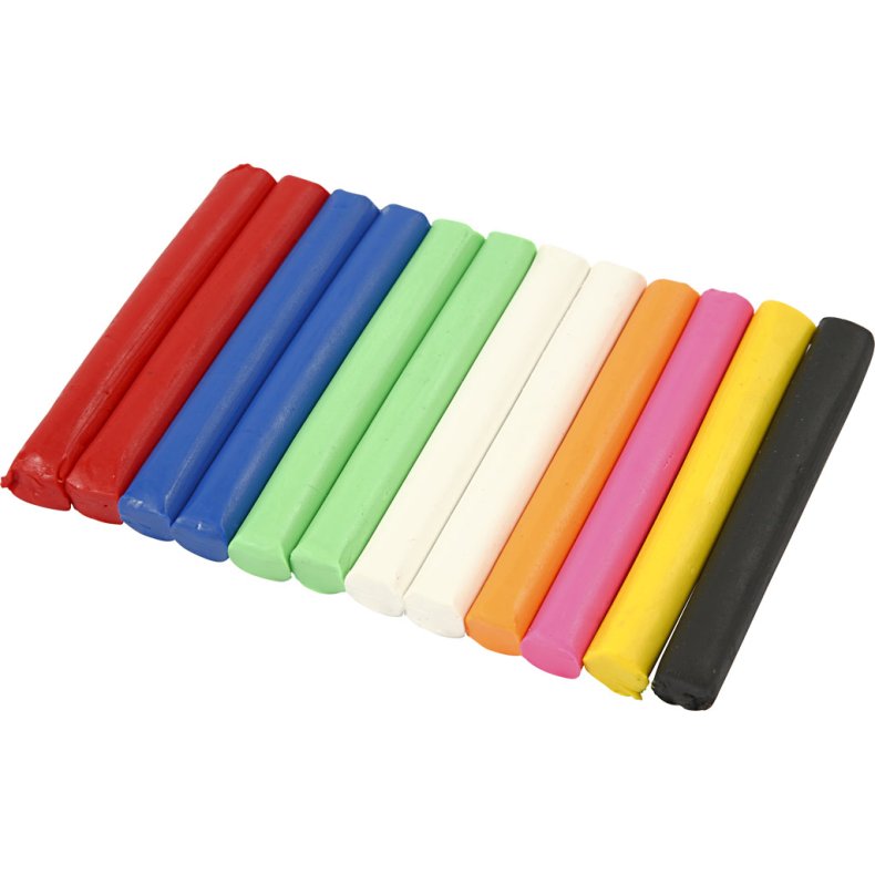 Modellervoks, ass. farver, 200 g/ 1 pk.