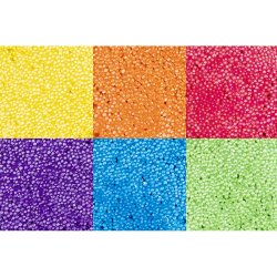 Foam Clay&reg;, metallic, st&aelig;rke farver, 84 g, 6x14 g/ 1 pk.