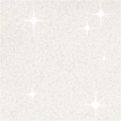 Foam Clay&reg;, glitter, hvid, 35 g/ 1 ds.