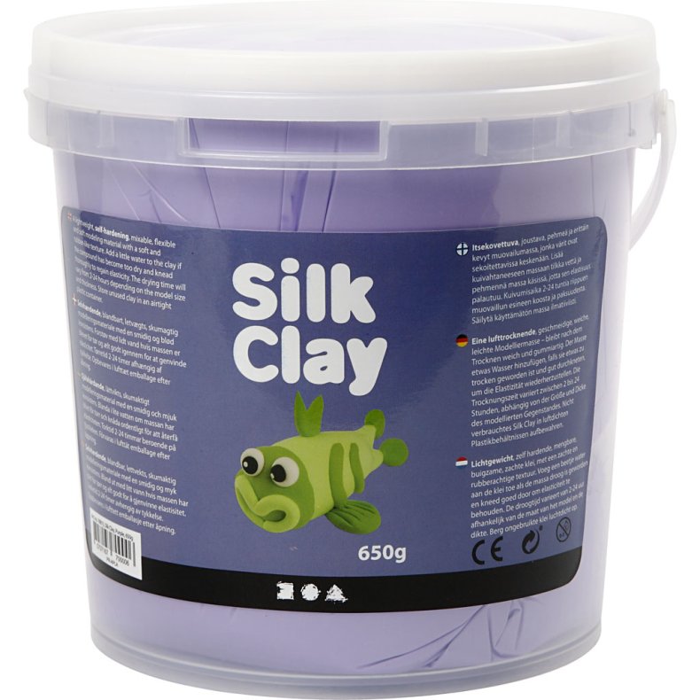 Silk Clay&reg;, lilla, 650 g/ 1 spand