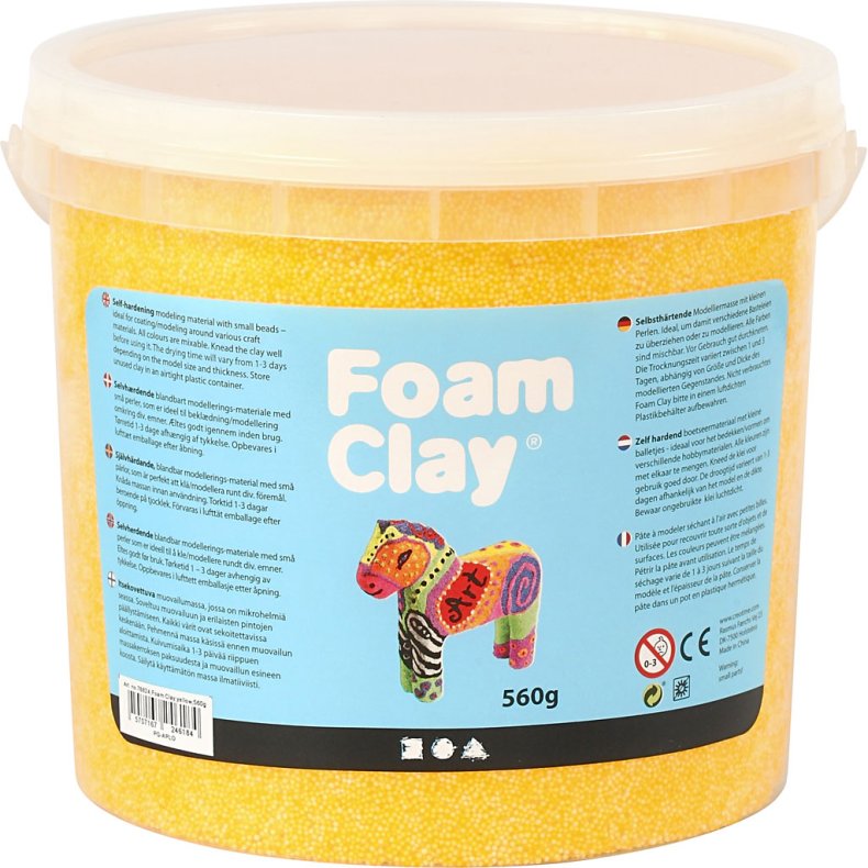 Foam Clay&reg;, gul, 560g/ 1 spand