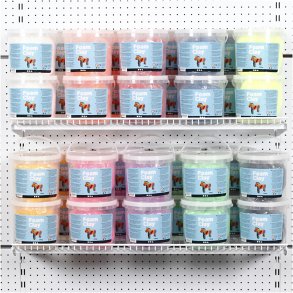 Foam Clay®, ass. farver, 10 spande/ 1 pk.