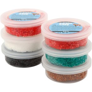 Foam Clay&reg;, julefarver, 6x14 g/ 1 pk.