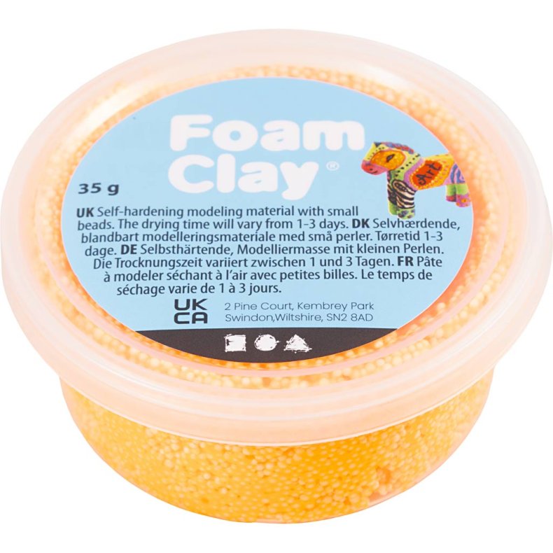Foam Clay&reg;, orange, 35 g/ 1 ds.