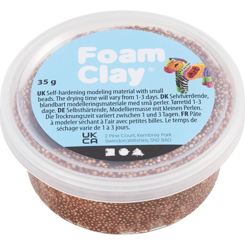 Foam Clay&reg;, brun, 35 g/ 1 ds.