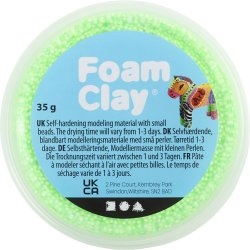 Foam Clay&reg;, lys gr&oslash;n, 35 g/ 1 ds.