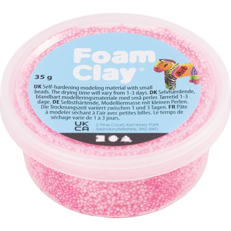 Foam Clay&reg;, pink, 35 g/ 1 ds.