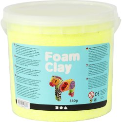 Foam Clay&reg;, lys gul, 560 g/ 1 spand