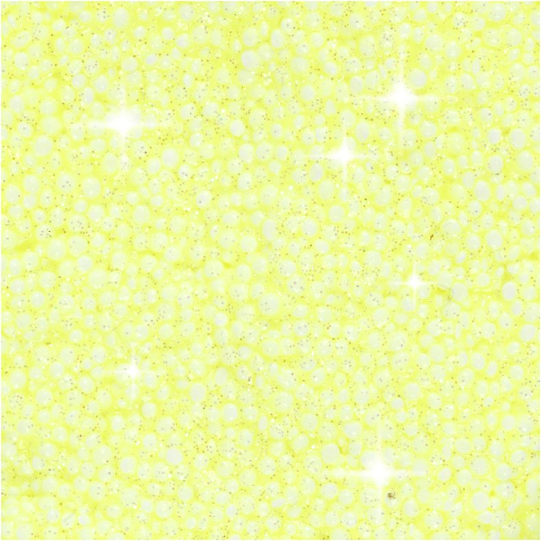 Foam Clay&reg;, glitter, gul, 35 g/ 1 ds.