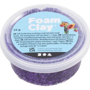 Foam Clay&reg;, lilla, 35 g/ 1 ds.