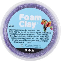 Foam Clay&reg;, lilla, 35 g/ 1 ds.