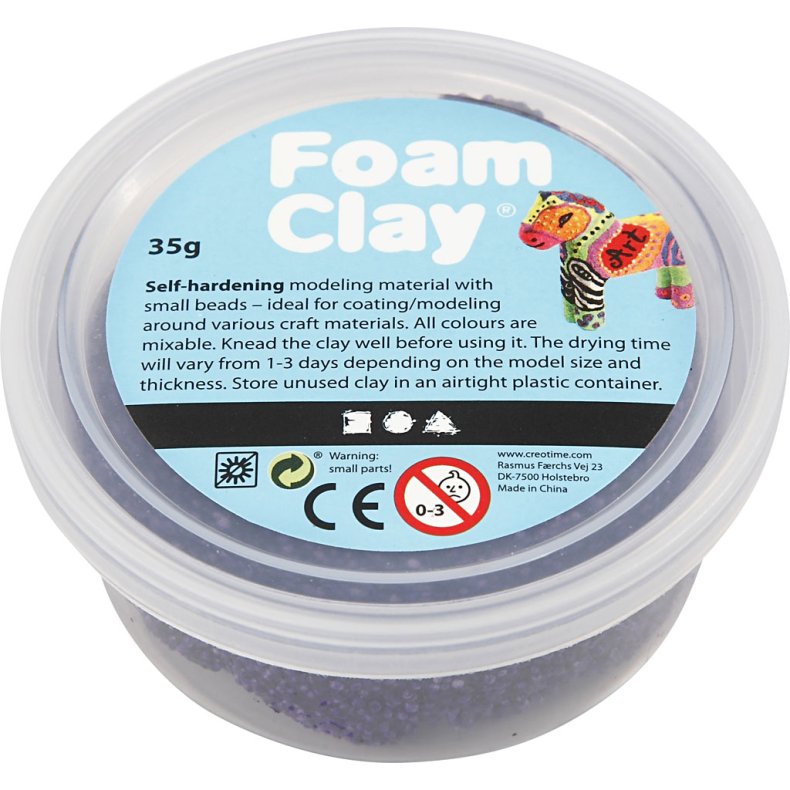 Foam Clay&reg;, lilla, 35g/ 1 ds.