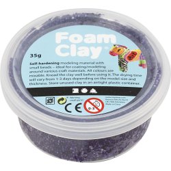 Foam Clay&reg;, lilla, 35 g/ 1 ds.
