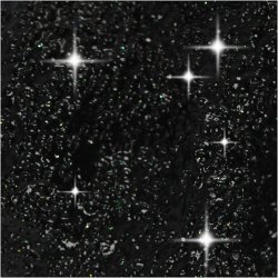 Foam Clay&reg;, sort glitter, 35 g/ 1 ds.