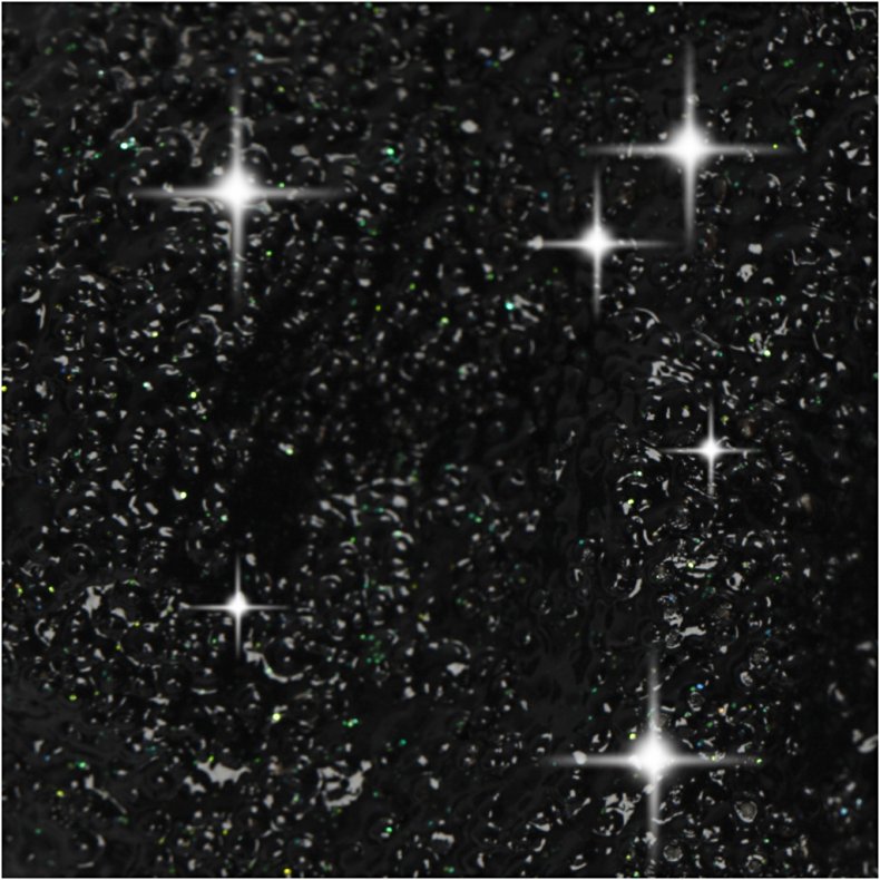 Foam Clay&reg;, sort glitter, 35 g/ 1 ds.