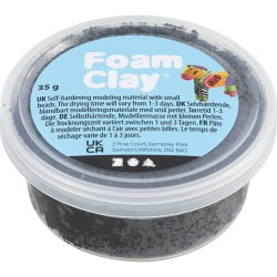 Foam Clay&reg;, sort, 35 g/ 1 ds.