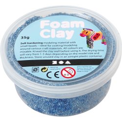 Foam Clay&reg;, bl&aring;, 35 g/ 1 ds.