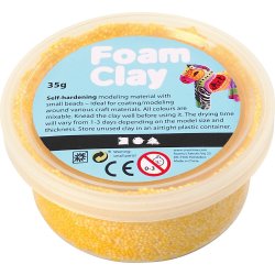 Foam Clay&reg;, gul, 35 g/ 1 ds.
