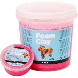 Foam Clay&reg;, neon pink, 35 g/ 1 ds.
