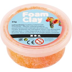 Foam Clay&reg;, neon orange, 35 g/ 1 ds.