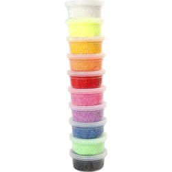 Foam Clay&reg;, ass. farver, 10x35 g/ 1 pk.