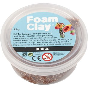 Foam Clay&reg;, brun, 35 g/ 1 ds.