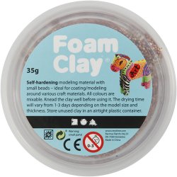 Foam Clay&reg;, brun, 35 g/ 1 ds.