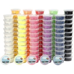 Foam Clay&reg;, ass. farver, 10x12 ds./ 1 pk.