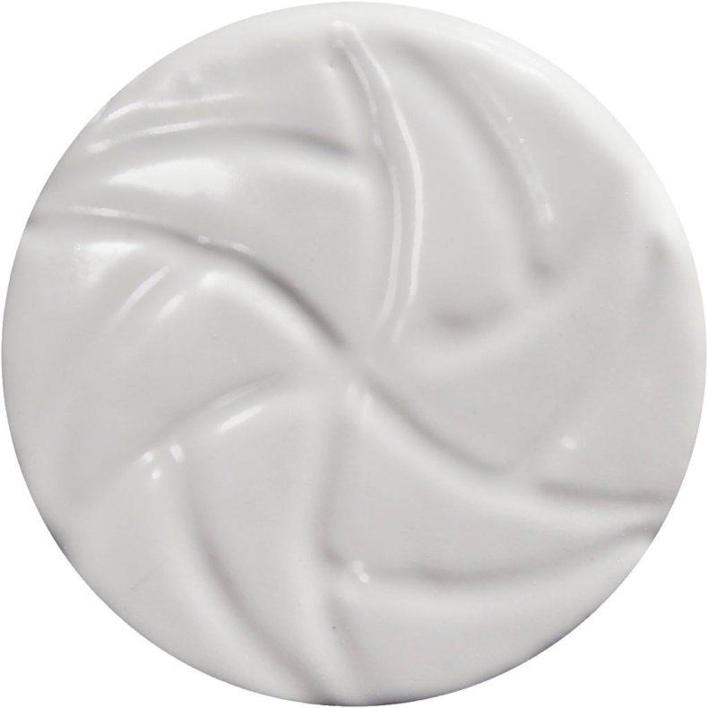 Keramik Glasur, 984-1101 &deg;C, d&aelig;kkende, white, 60 ml/ 1 fl.