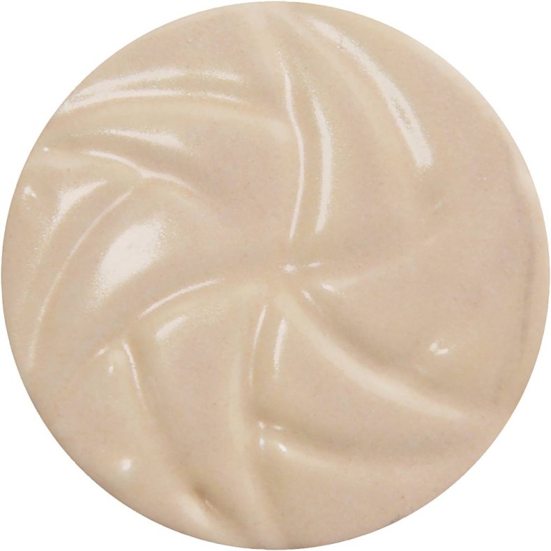 Keramikglasur, 984-1101 &deg;C, d&aelig;kkende, Apricot, 60 ml/ 1 ds.