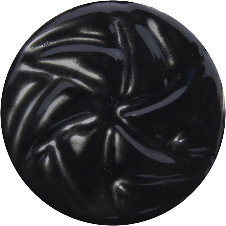 Keramikglasur, 984-1101 &deg;C, d&aelig;kkende, Ebony, 60 ml/ 1 ds.