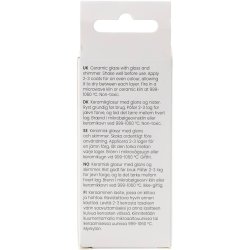 Prikket Keramik Glasur , 999-1060 &deg;C, d&aelig;kkende, Tusk Tusk, 60 ml/ 1 fl.