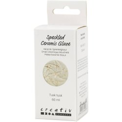 Prikket Keramik Glasur , 999-1060 &deg;C, d&aelig;kkende, Tusk Tusk, 60 ml/ 1 fl.