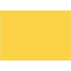 Mosgummi Ark, A4, ark 210x297 mm, tykkelse 2 mm, gul, 10 ark/ 1 pk.