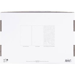 Mosgummi ark, A4, ark 210x297 cm, ass. farver, 40 ark/ 1 pk.