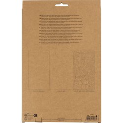 Mosgummi ark, str. 14x25 cm, tykkelse 2 mm, lilla/pink harmoni, 12 ark/ 1 pk.