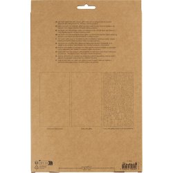 Mosgummi ark, str. 14x25 cm, tykkelse 2 mm, julefarver, 12 ark/ 1 pk.