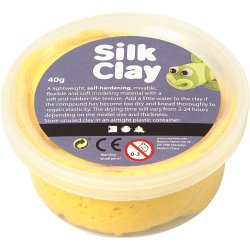 Silk Clay&reg;, gul, 40 g/ 1 ds.