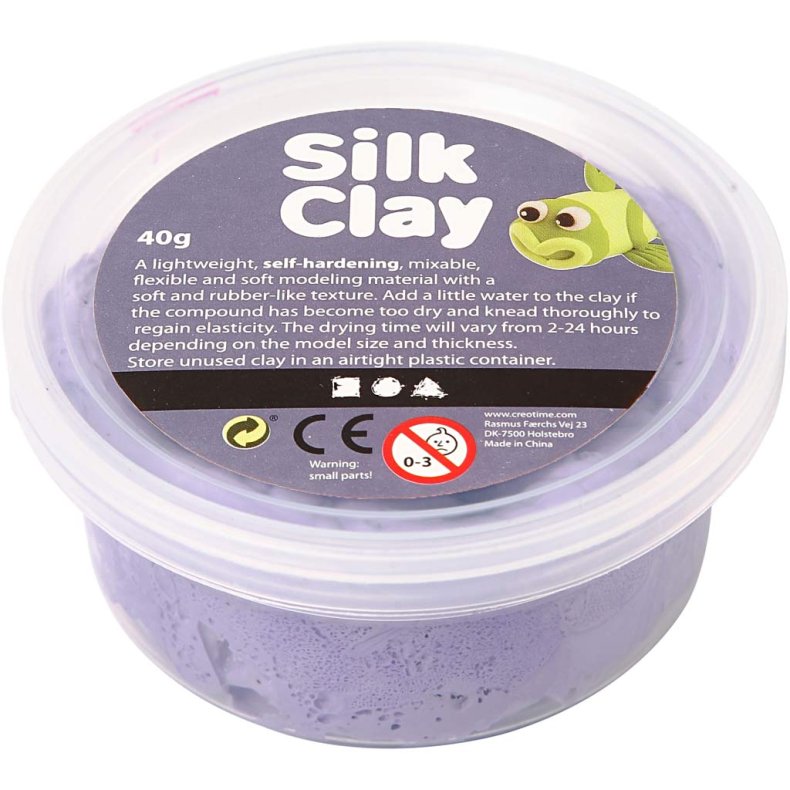 Silk Clay&reg;, lilla, 40g/ 1 ds.