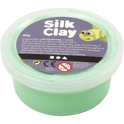 Silk Clay&reg;, lys gr&oslash;n, 40 g/ 1 ds.