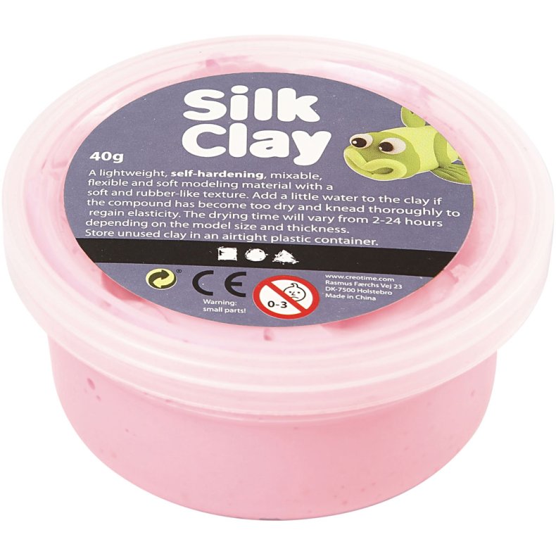 Silk Clay&reg;, pink, 40g/ 1 ds.