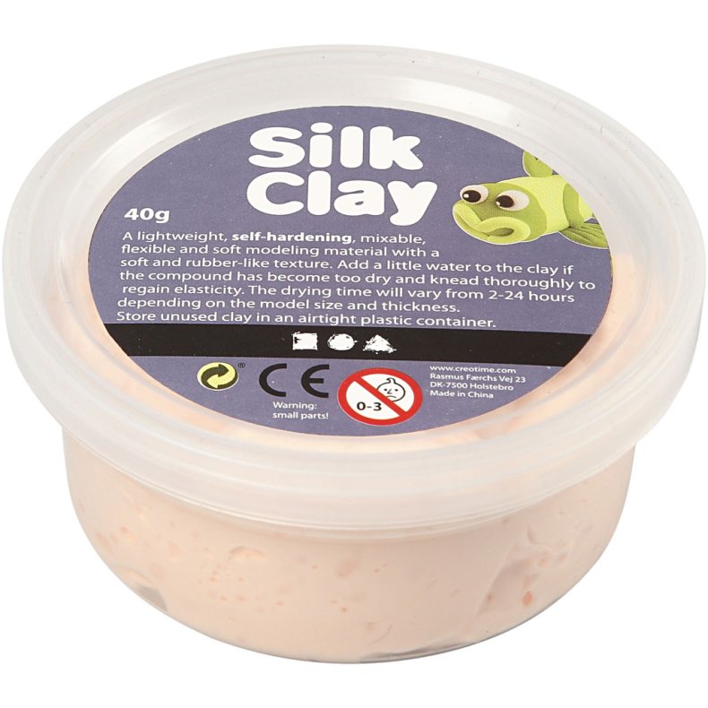 Silk Clay&reg;, lys pudder, 40g/ 1 ds.