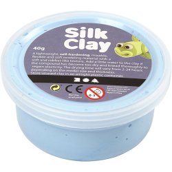 Silk Clay&reg;, neon bl&aring;, 40 g/ 1 ds.