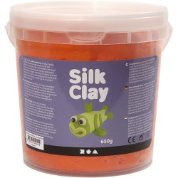 Silk Clay&reg;, orange, 650 g/ 1 spand