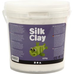 Silk Clay&reg;, hvid, 650 g/ 1 spand