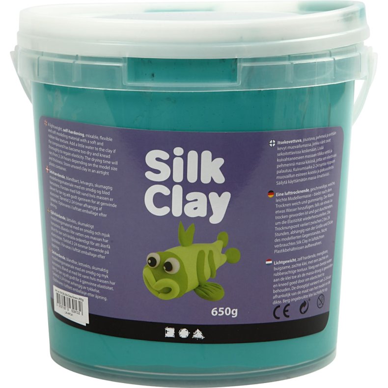 Silk Clay&reg;, gr&oslash;n, 650g/ 1 spand