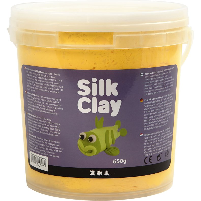 Silk Clay&reg;, gul, 650g/ 1 spand